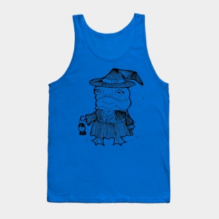 Inktober Agatha the Frog Witch Tank Top